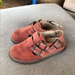 Vintage burgundy dr. martens